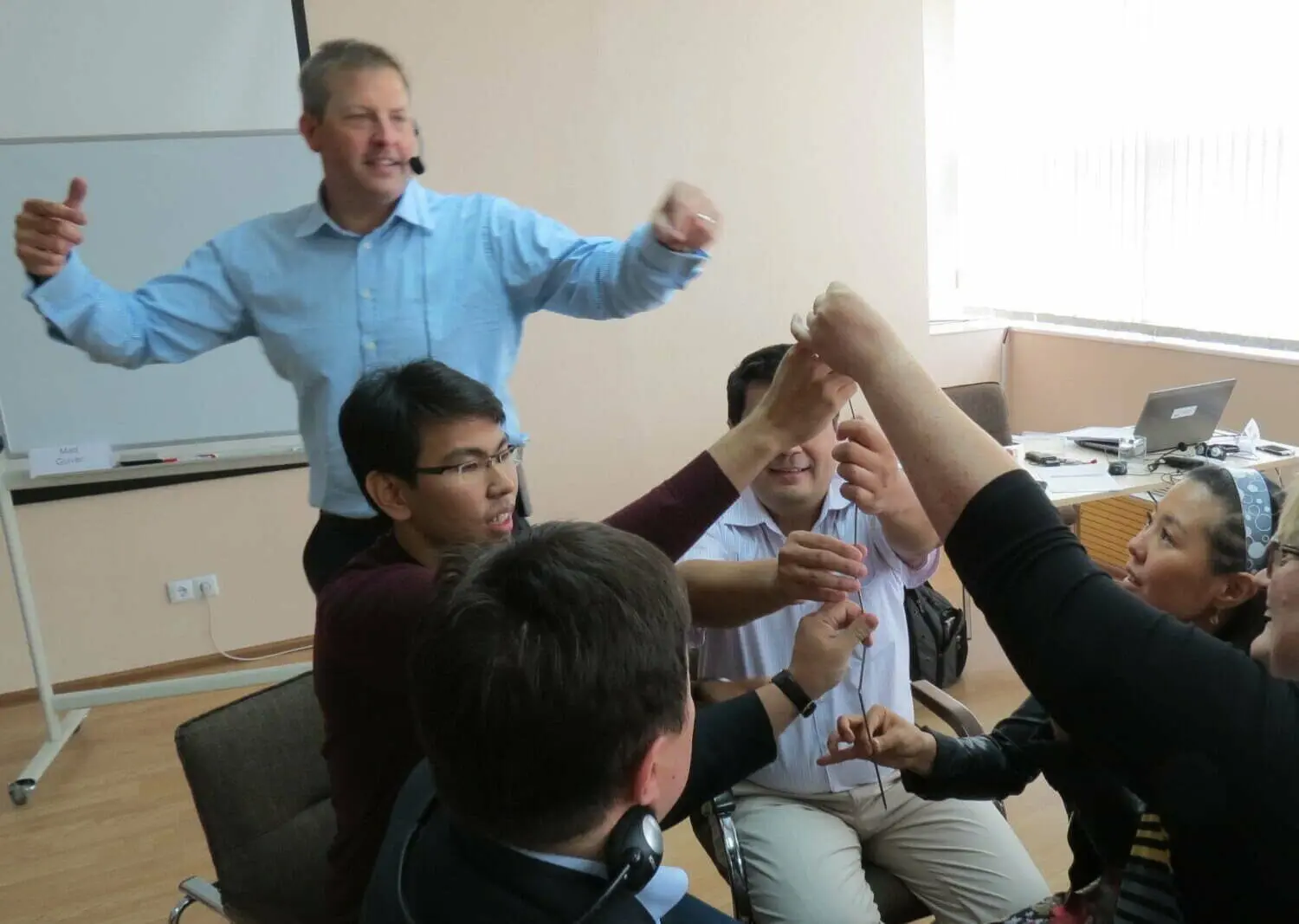 2015 Delivering Workshops Globally. Kazakhstan Transform to Lead
